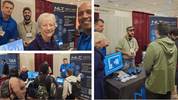 NC GIS NLT booth image collage