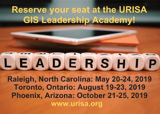 URISA GIS Leadership Academy 2019