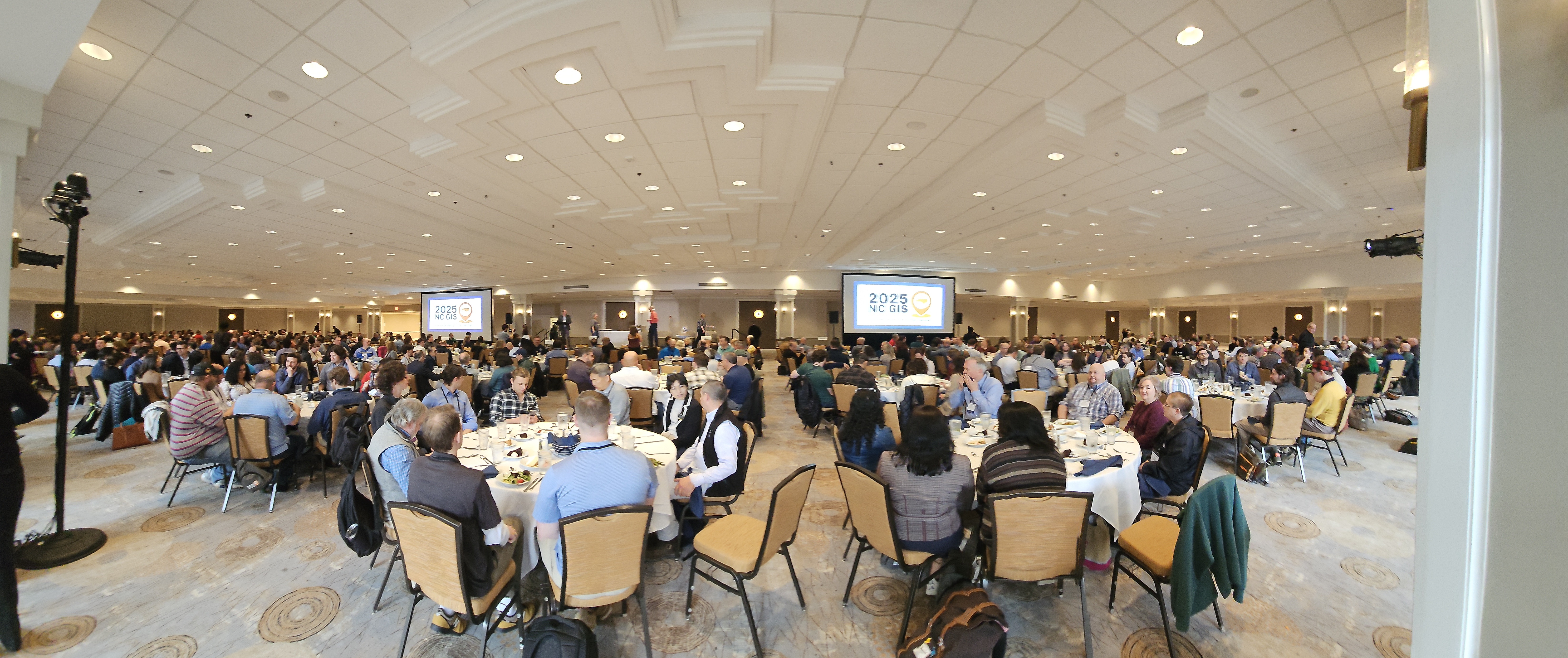 NC GIS 2025 attendees