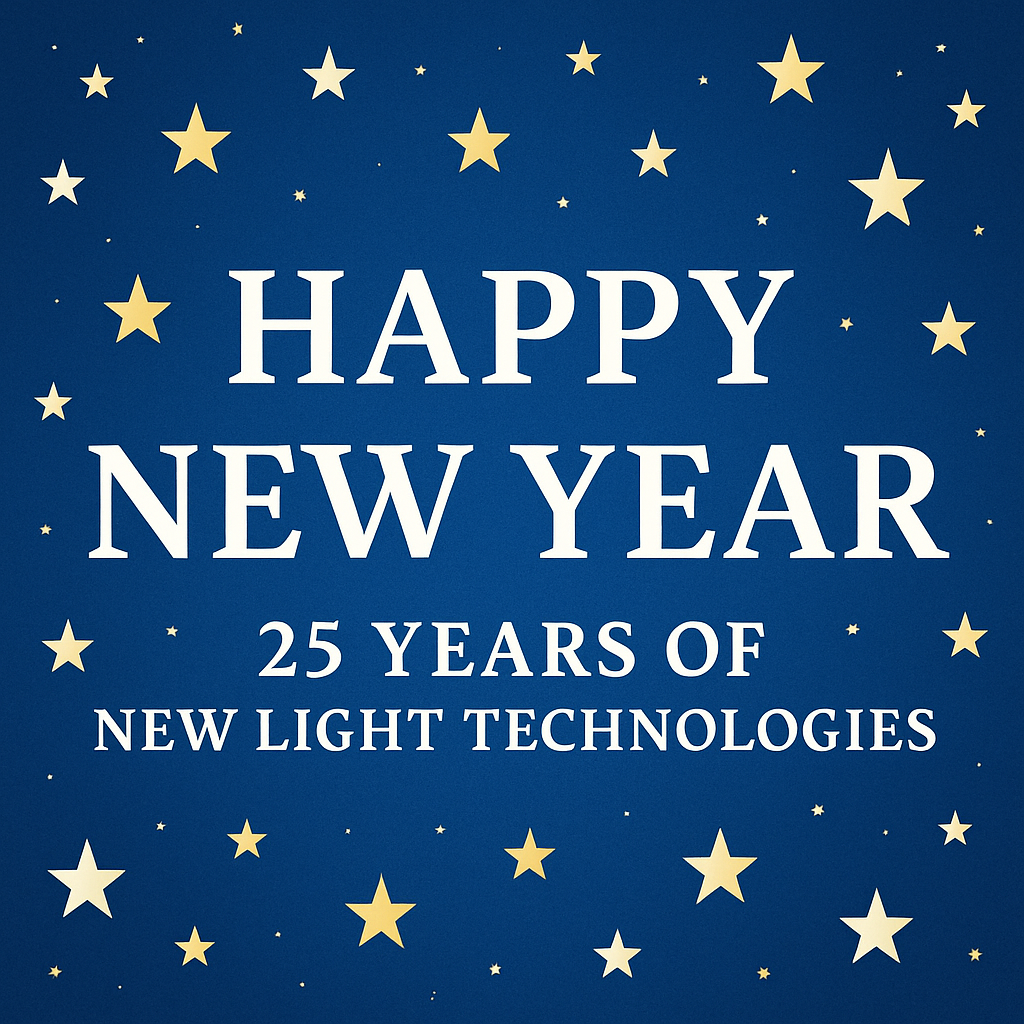 Happy New Year - 25 Years of New Light Technologies, Inc. (NLT)