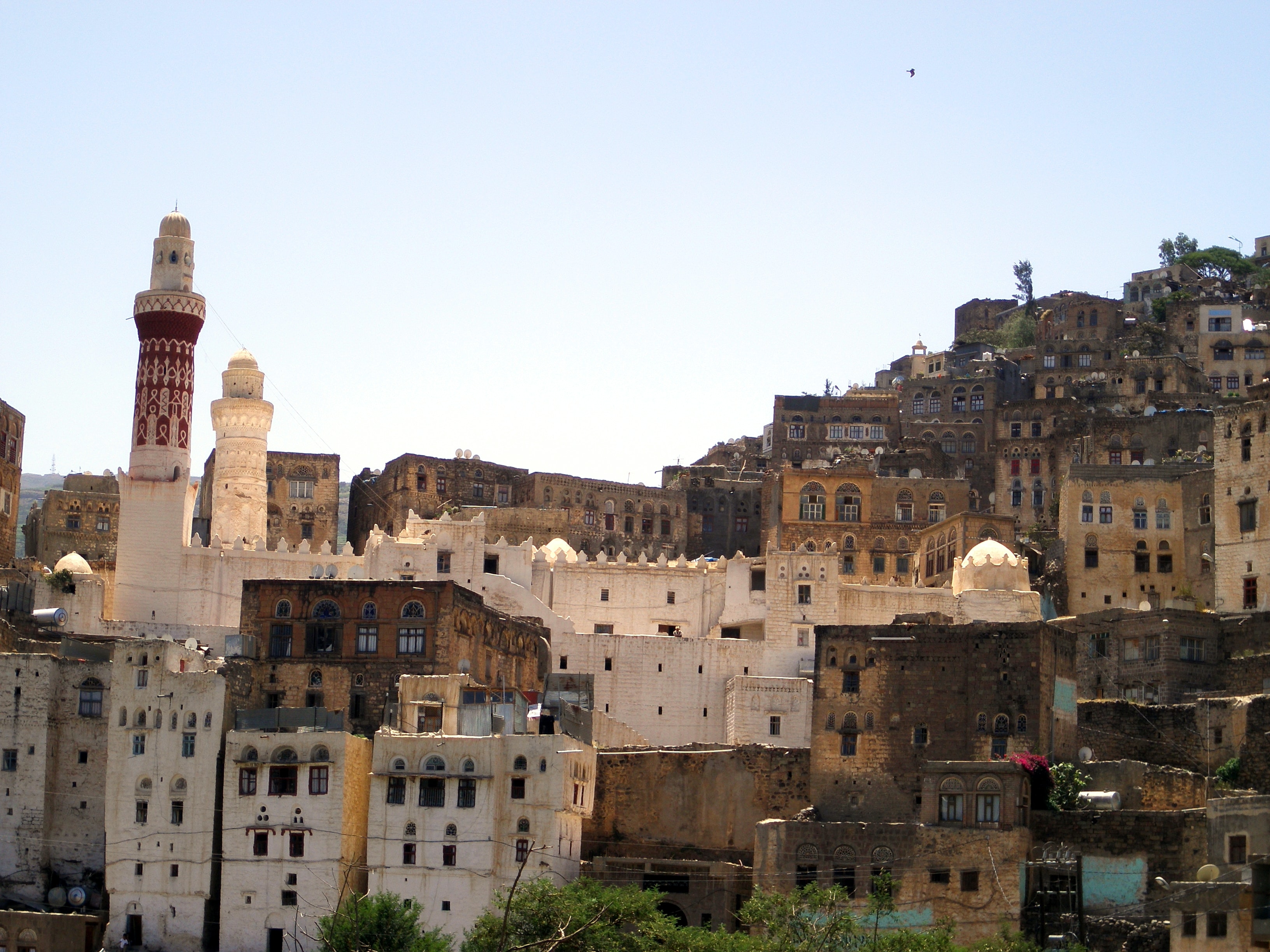 Yemen city landscape